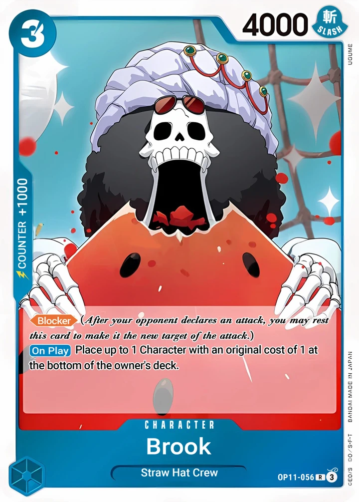 Brook (OP11-056) One Piece card