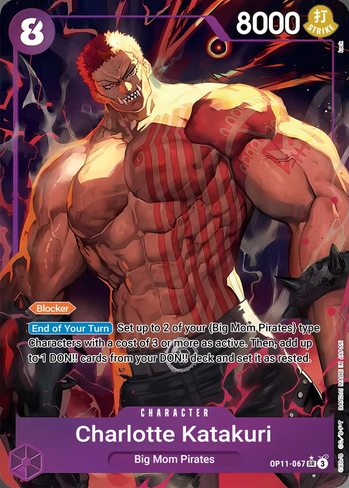 Charlotte Katakuri (OP11-067_p1) Alt Art One Piece card