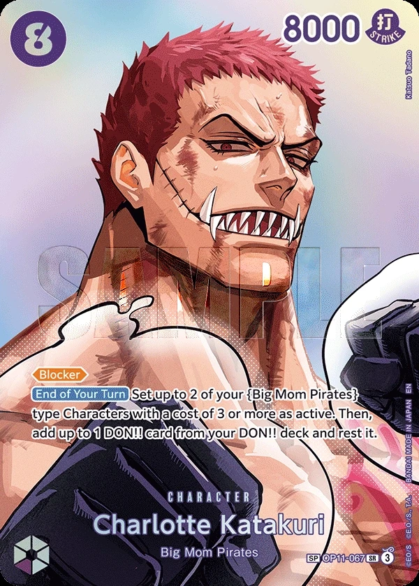 Charlotte Katakuri (OP11-067_p3) SP One Piece card