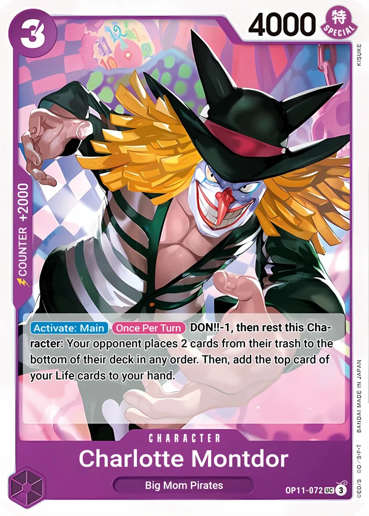 Charlotte Mont-d'or (OP11-072) One Piece card
