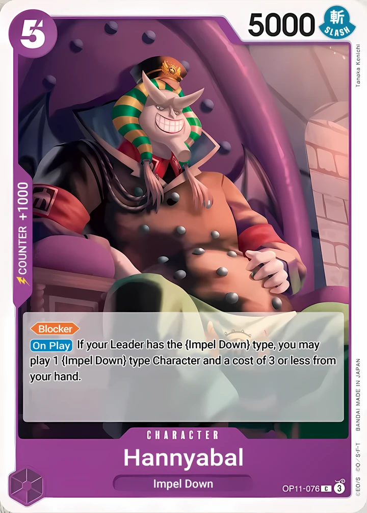 Hannyabal (OP11-076) One Piece card