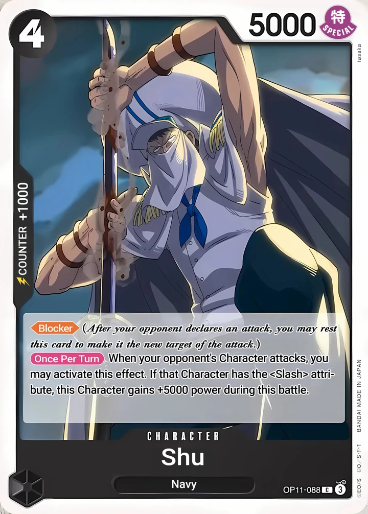 Shu (OP11-088) One Piece card