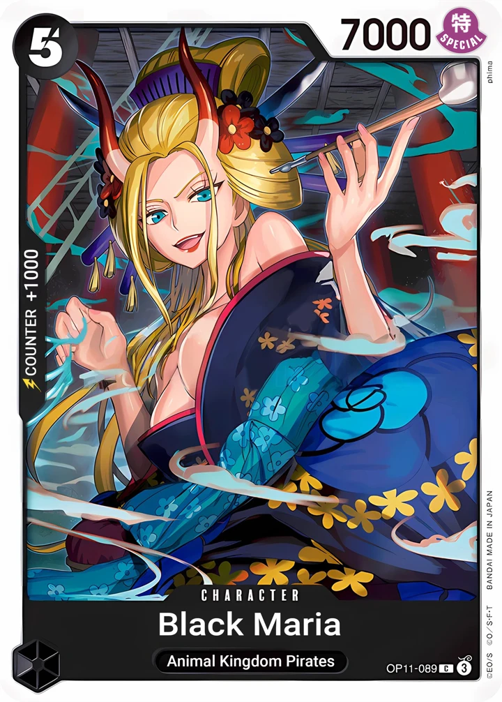 Black Maria (OP11-089) One Piece card