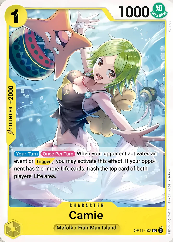 Camie (OP11-102) One Piece card