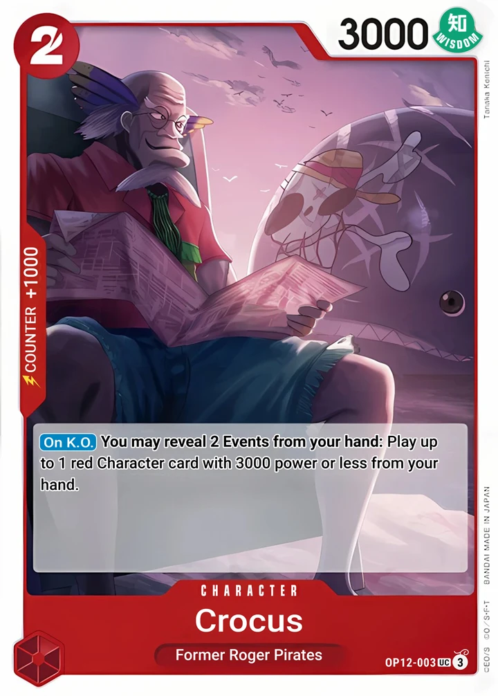 Crocus (OP12-003) One Piece card