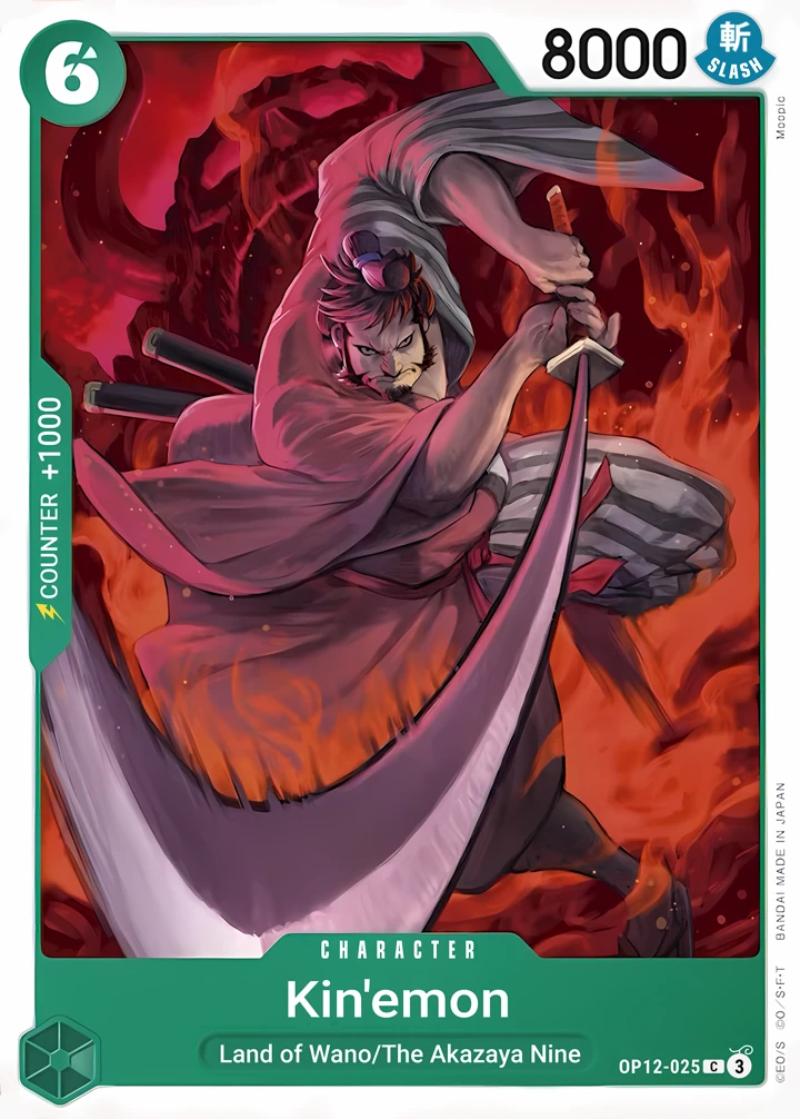 Kin'emon (OP12-025) One Piece card