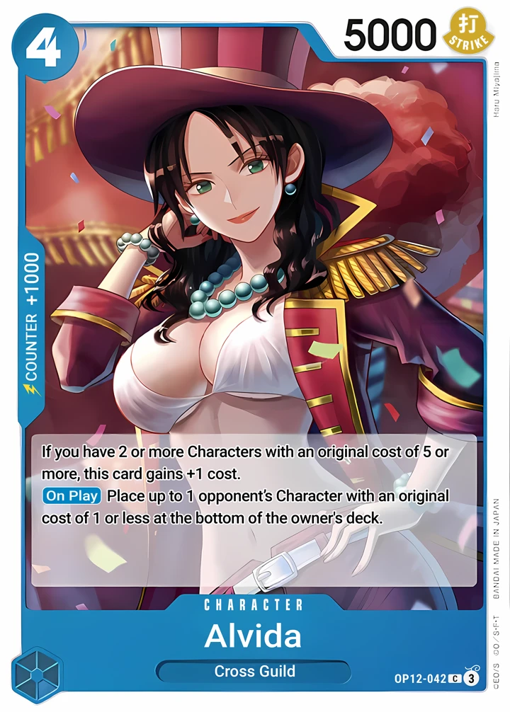Alvida (OP12-042) One Piece card