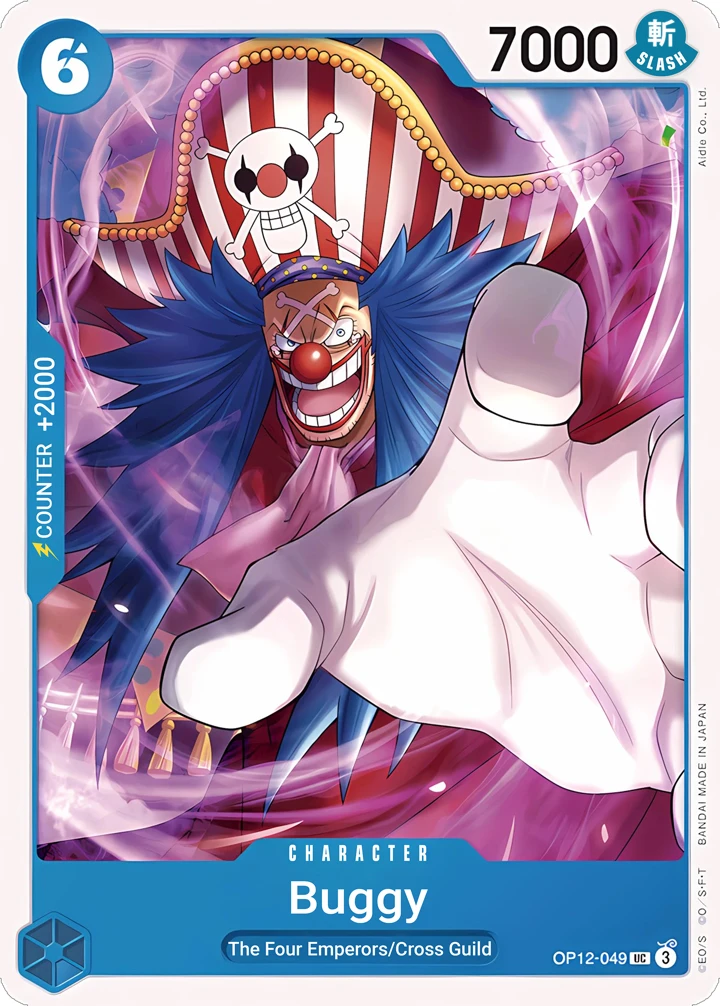 Buggy (OP12-049) One Piece card