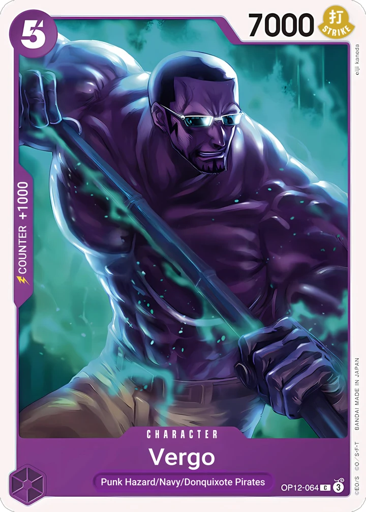 Vergo (OP12-064) One Piece card