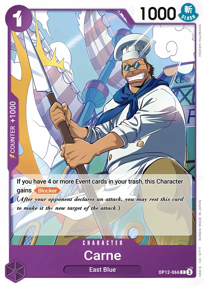 Carne (OP12-066) One Piece card