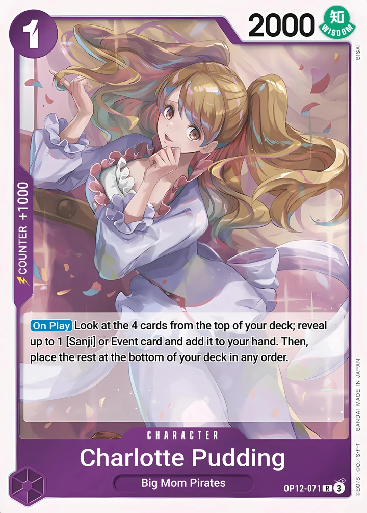Charlotte Pudding (OP12-071) One Piece card