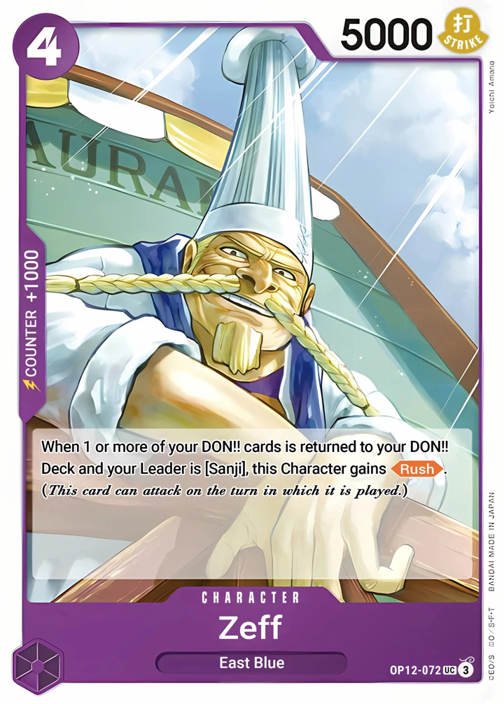 Zeff (OP12-072) One Piece card