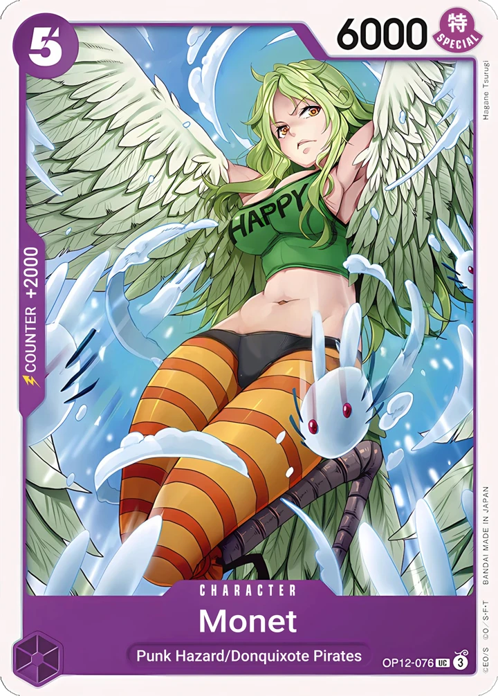 Monet (OP12-076) One Piece card