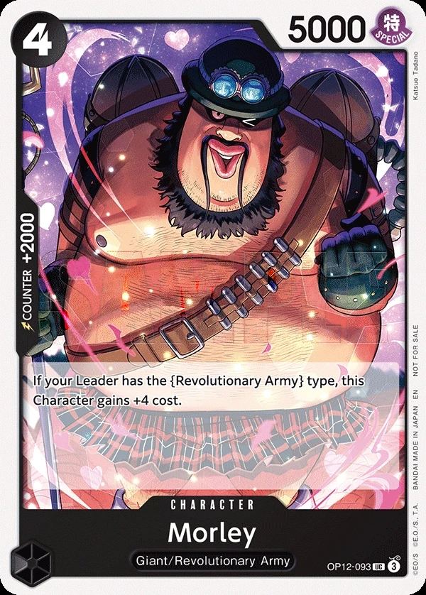 Morley (OP12-093_p1) Alt Art One Piece card