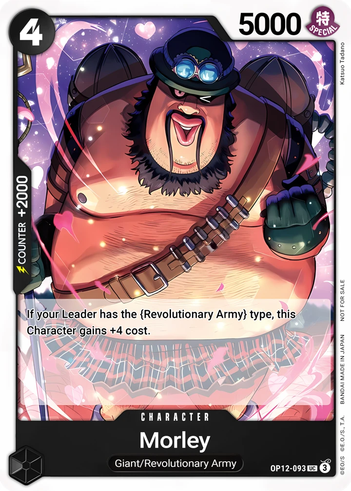 Morley (OP12-093_p2) Alt Art One Piece card