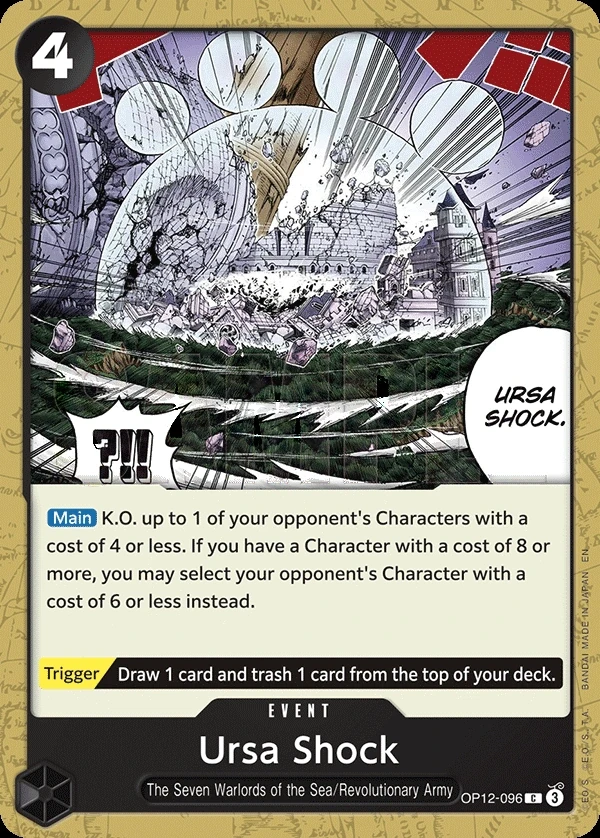 Ursa Shock (OP12-096) One Piece card