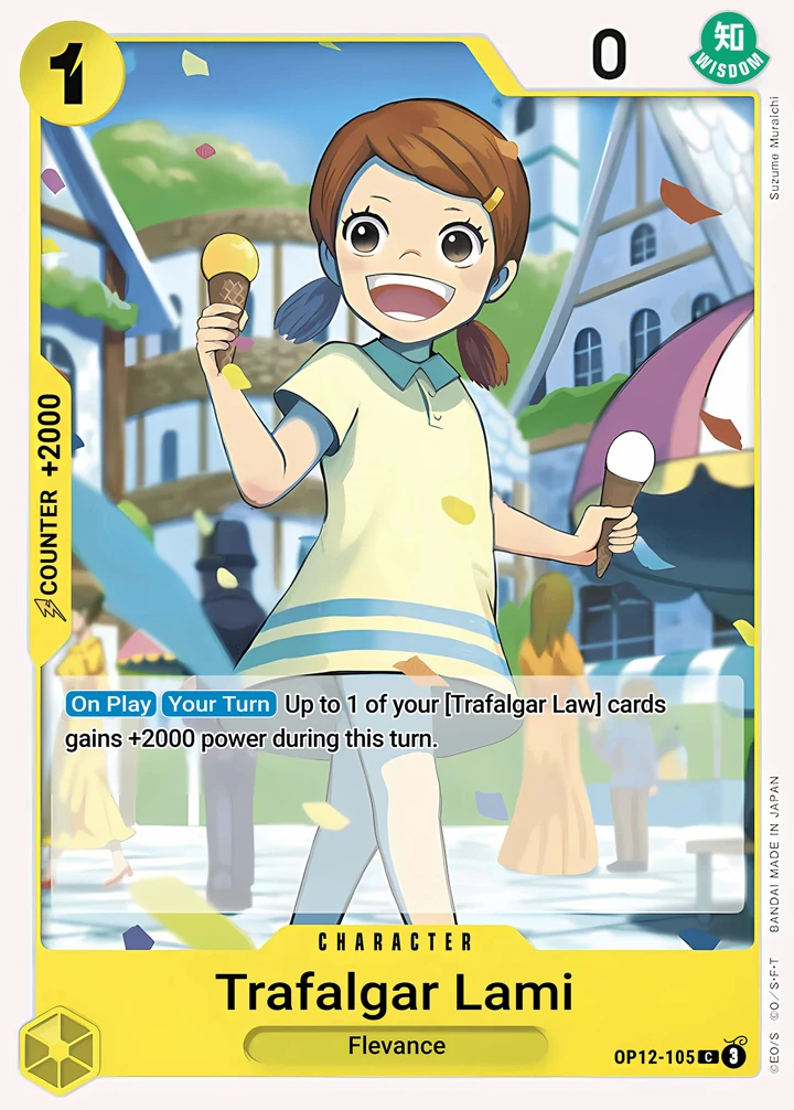 Trafalgar Lammy (OP12-105) One Piece card