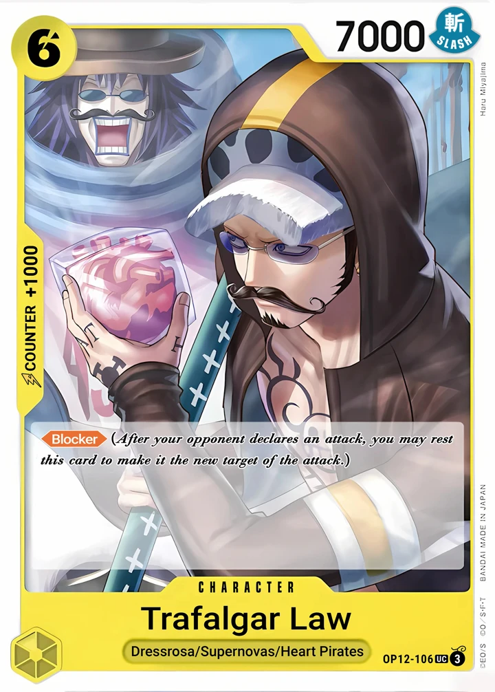 Trafalgar Law (OP12-106) One Piece card