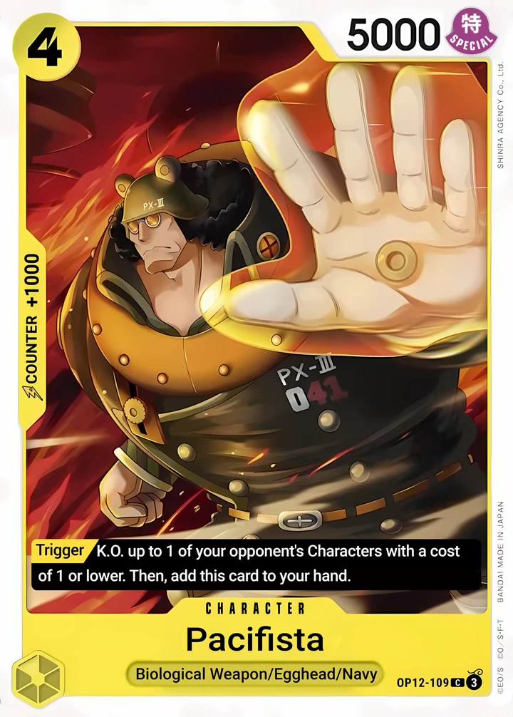 Pacifista (OP12-109) One Piece card