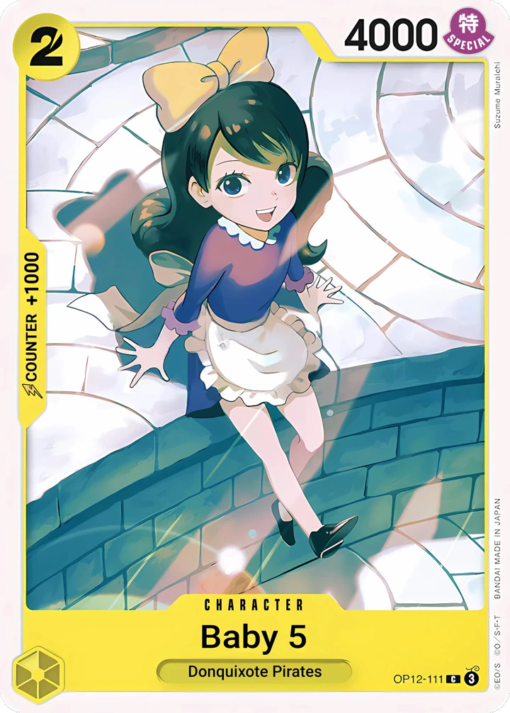 Baby 5 (OP12-111) One Piece card