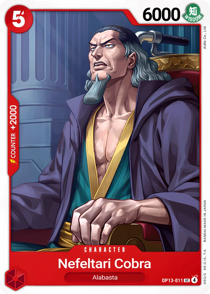 Nefeltari Cobra (OP13-011) One Piece card