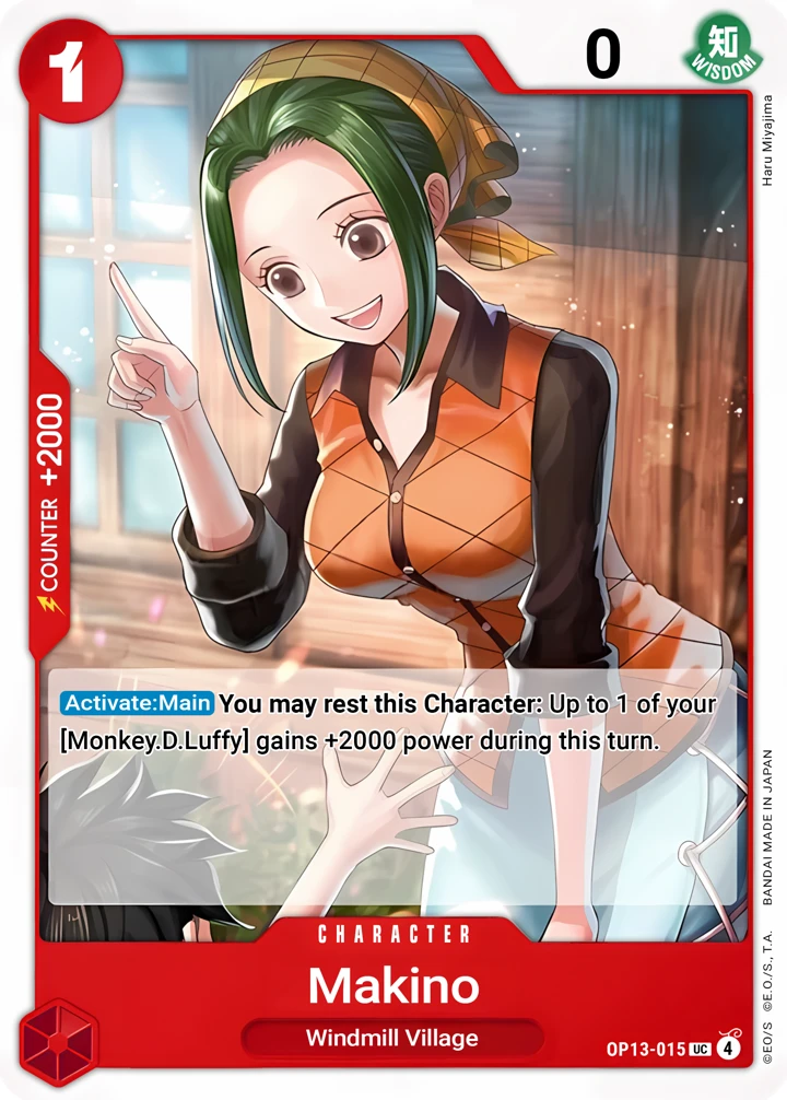 Makino (OP13-015) One Piece card