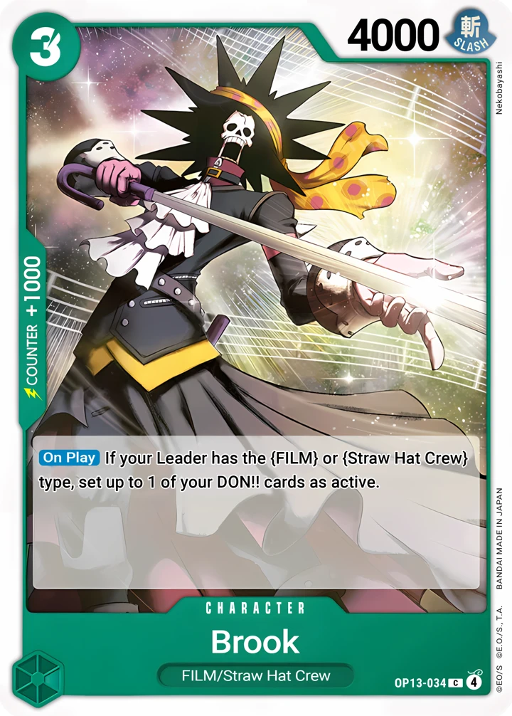 Brook (OP13-034) One Piece Card Game card