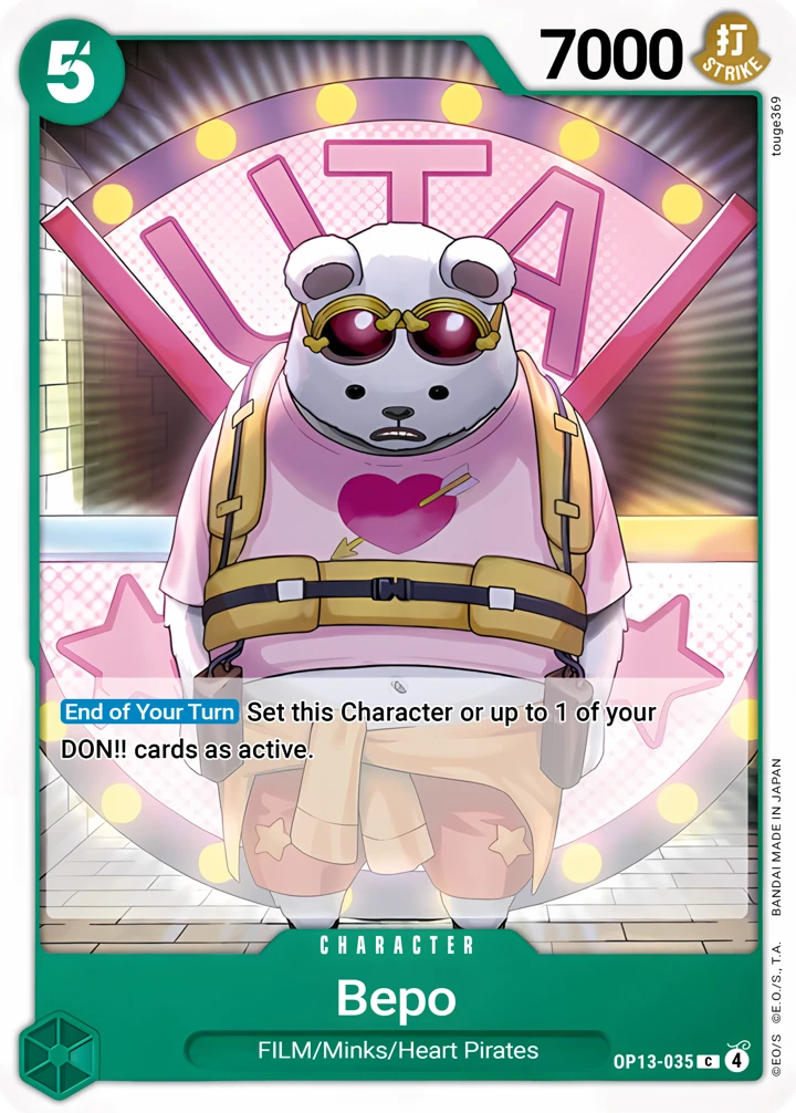Bepo (OP13-035) One Piece card