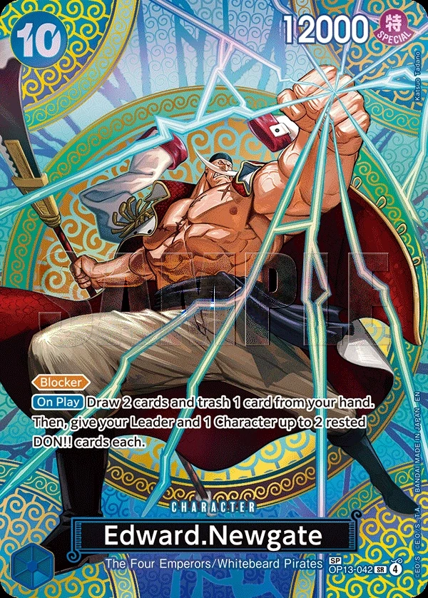 Edward.Newgate (OP13-042_p2) SP One Piece card