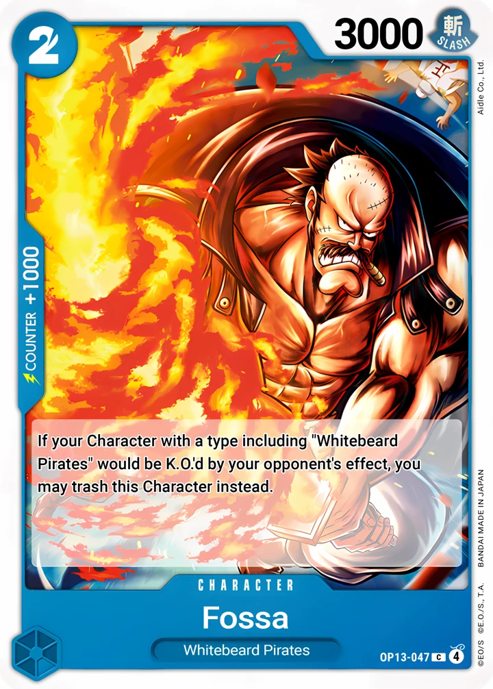 Fossa (OP13-047) One Piece card