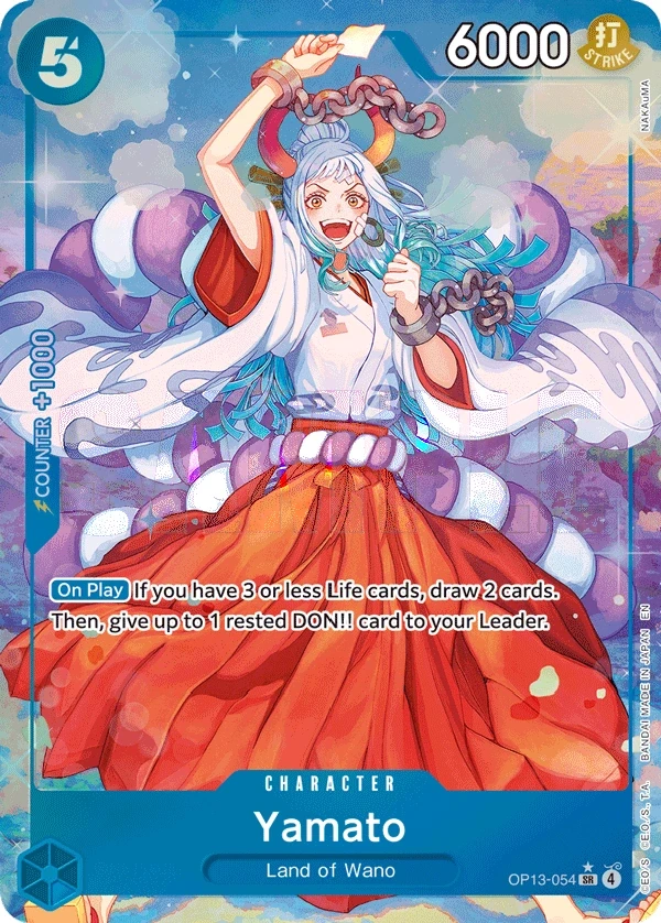 Yamato (OP13-054_p1) Alt Art One Piece card