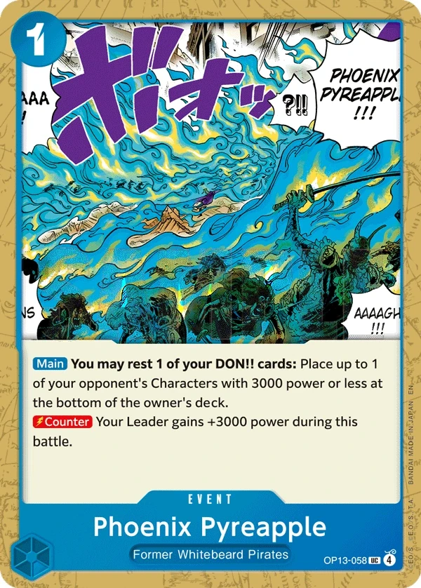 Phoenix Pyreapple (OP13-058) One Piece card