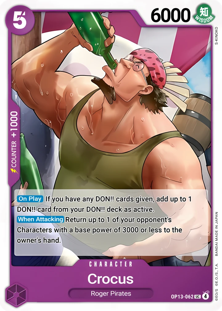 Crocus (OP13-062) One Piece card