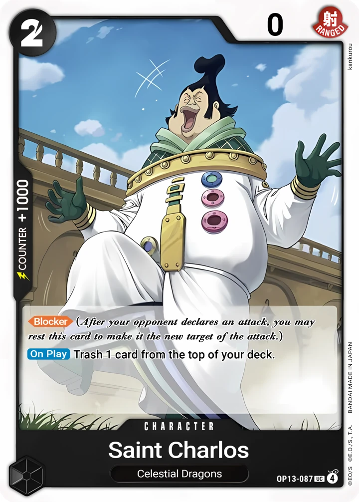 Saint Charlos (OP13-087) One Piece card
