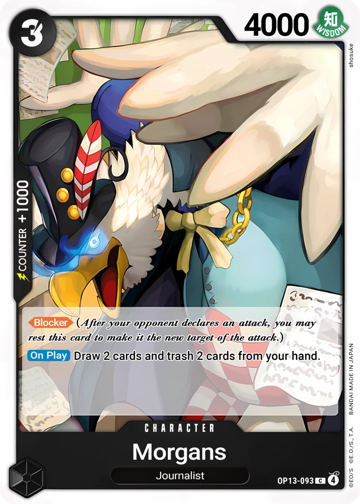 Morgans (OP13-093) One Piece card