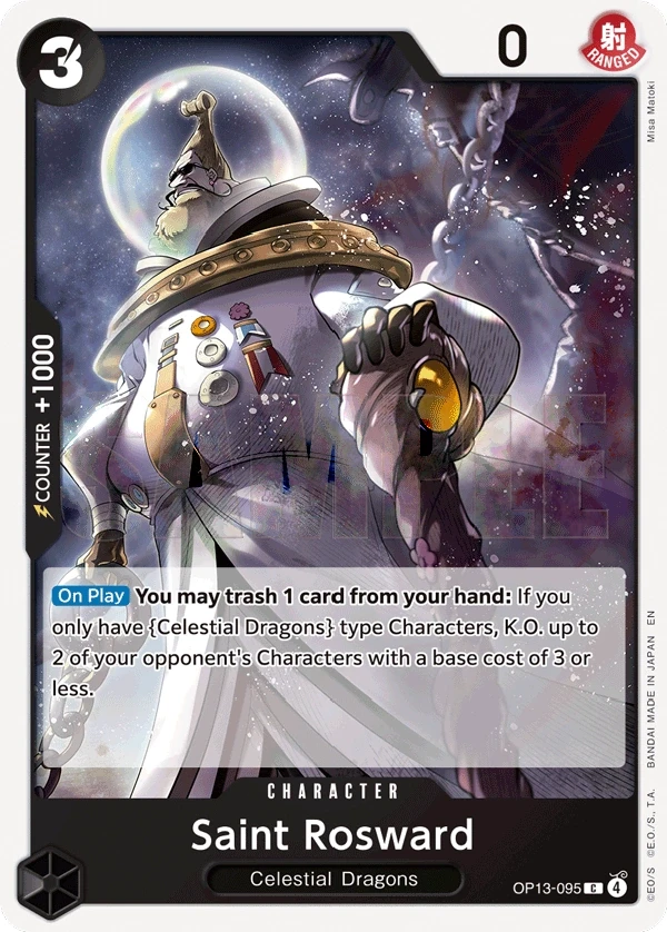 Saint Rosward (OP13-095) One Piece card