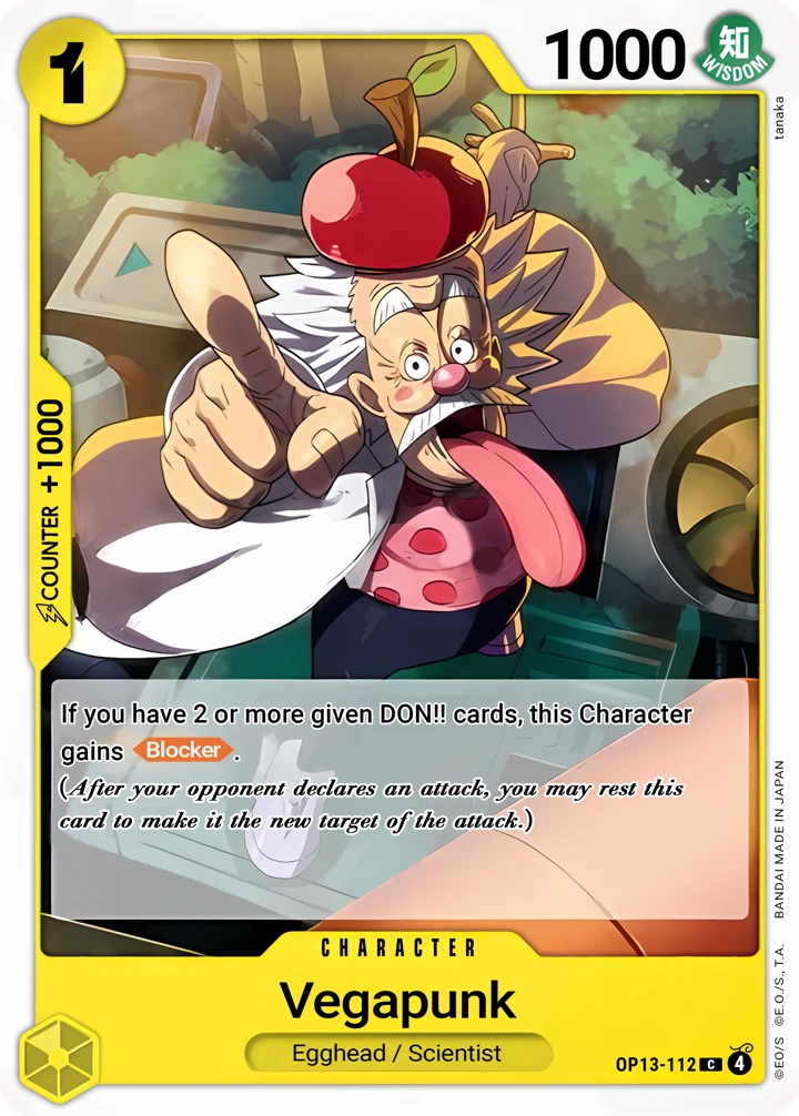 Vegapunk (OP13-112) One Piece card