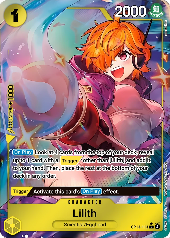 Lilith (OP13-113_p1) Alt Art version