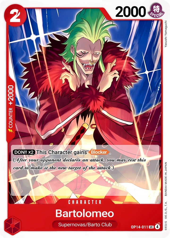 Bartolomeo (OP14-011) One Piece card