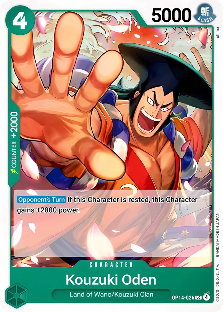 Kouzuki Oden (OP14-026) One Piece card