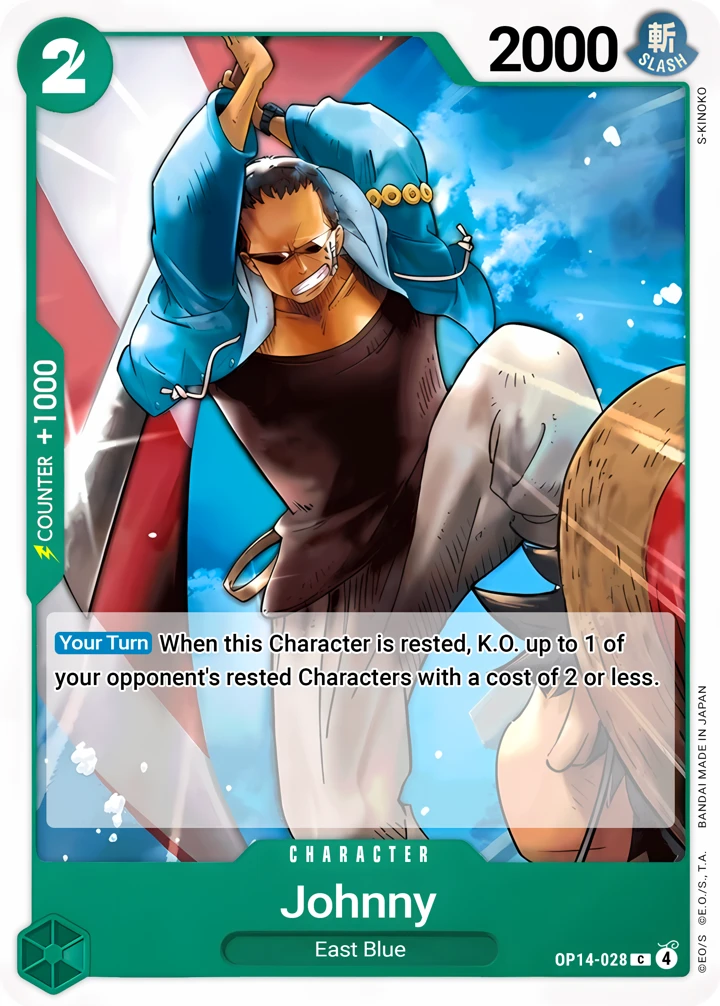 Johnny (OP14-028) One Piece card