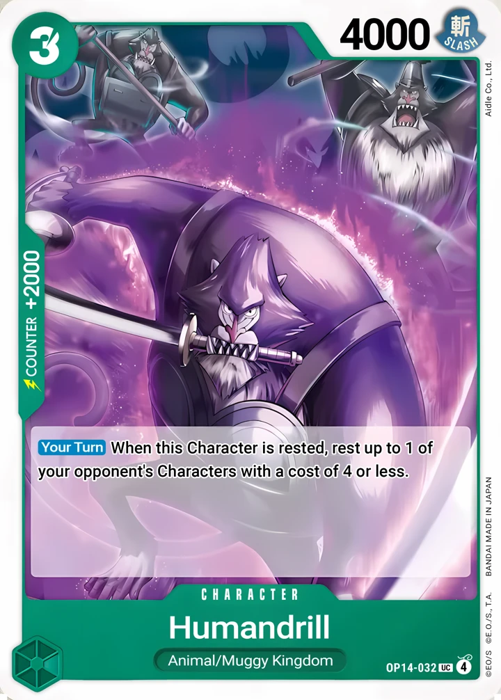 Humandrill (OP14-032) One Piece card