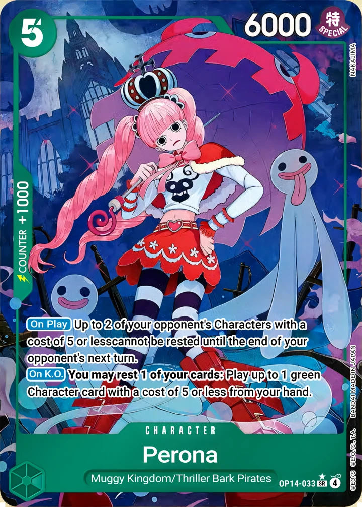 Perona (OP14-033_p1) Alt Art One Piece card