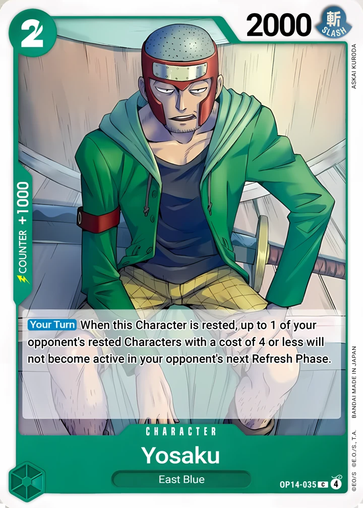 Yosaku (OP14-035) One Piece card