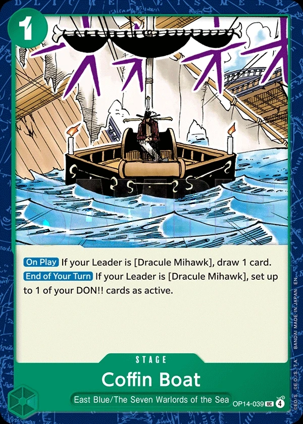 Coffin Boat (OP14-039) One Piece card