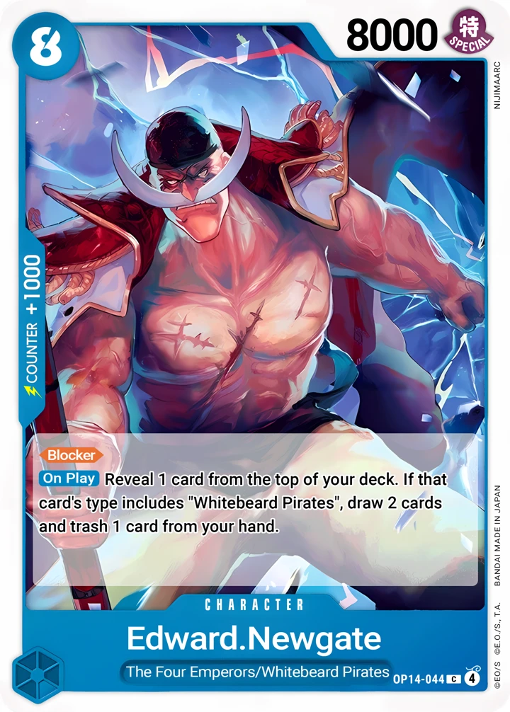 Edward.Newgate (OP14-044) One Piece card