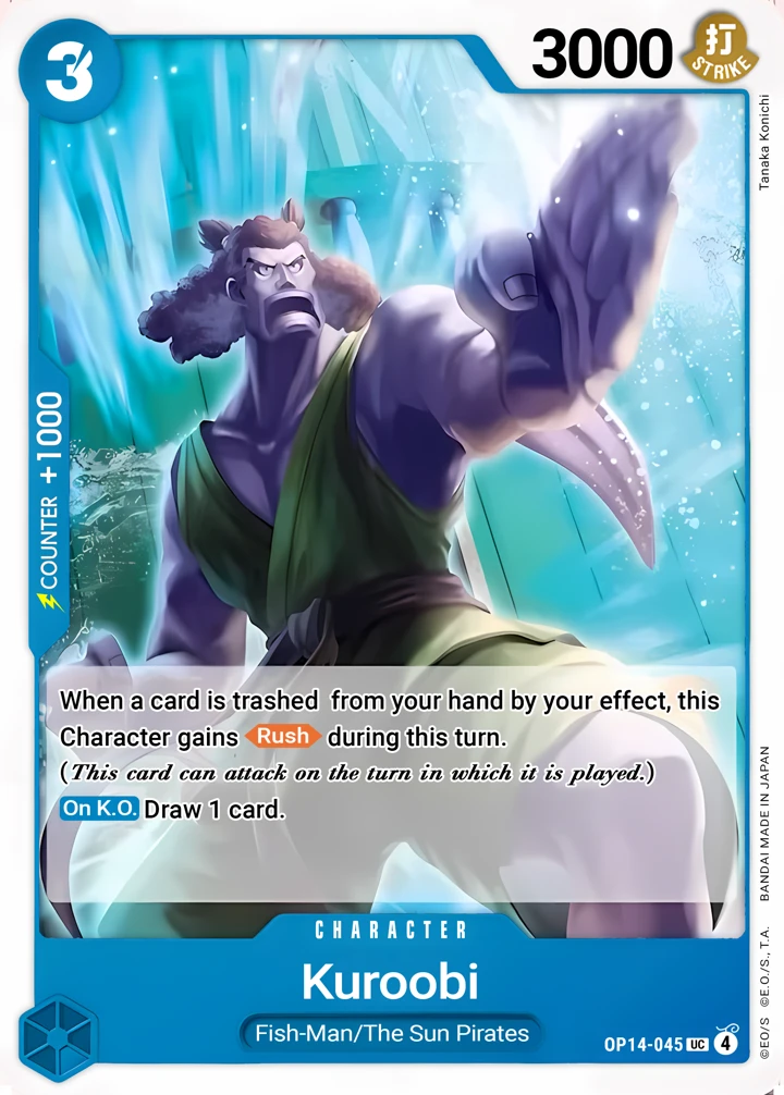 Kuroobi (OP14-045) One Piece card