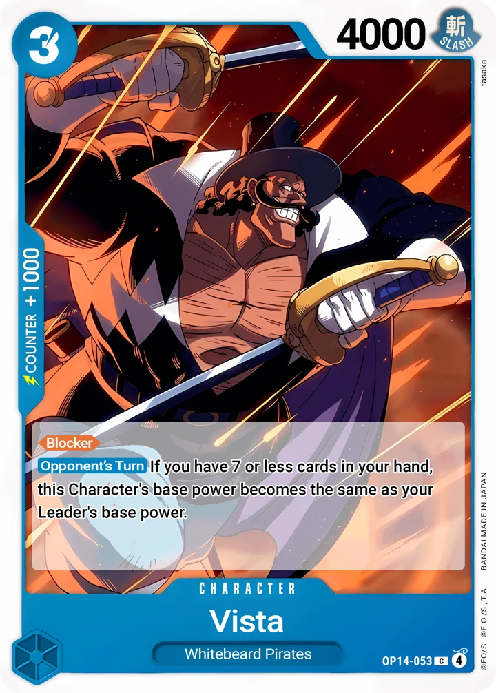 Vista (OP14-053) One Piece card