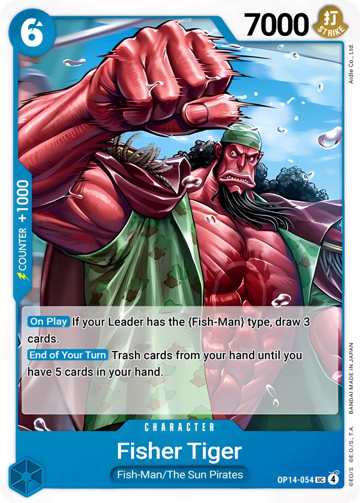 Fisher Tiger (OP14-054) One Piece card