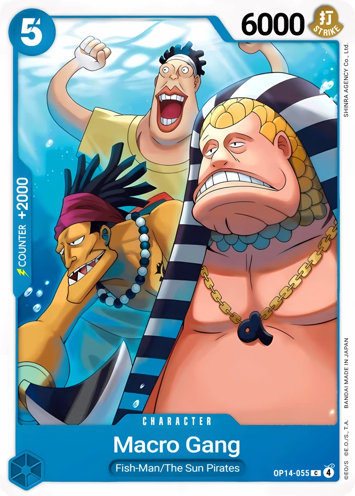 The Macro Gang (OP14-055) One Piece card